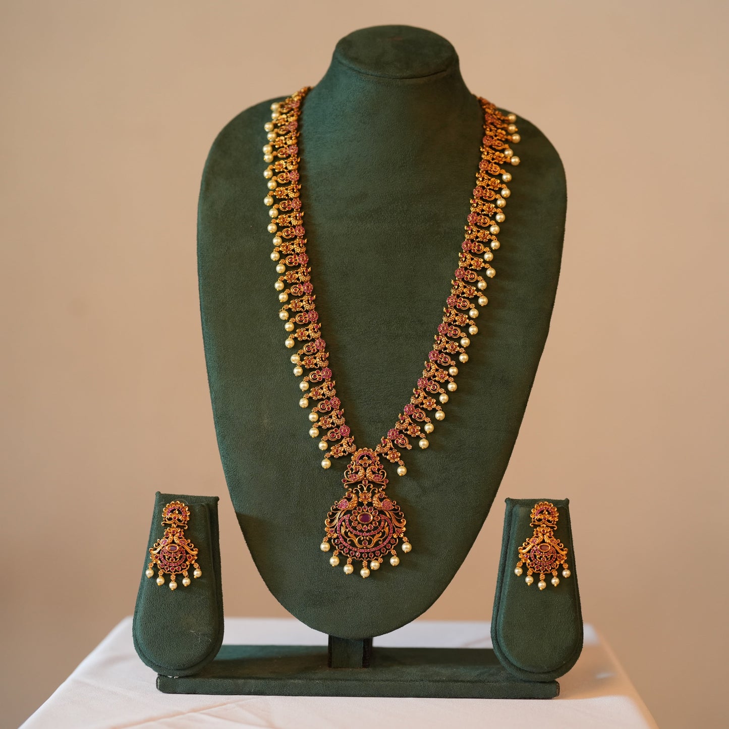 Rukmini Haaram Set