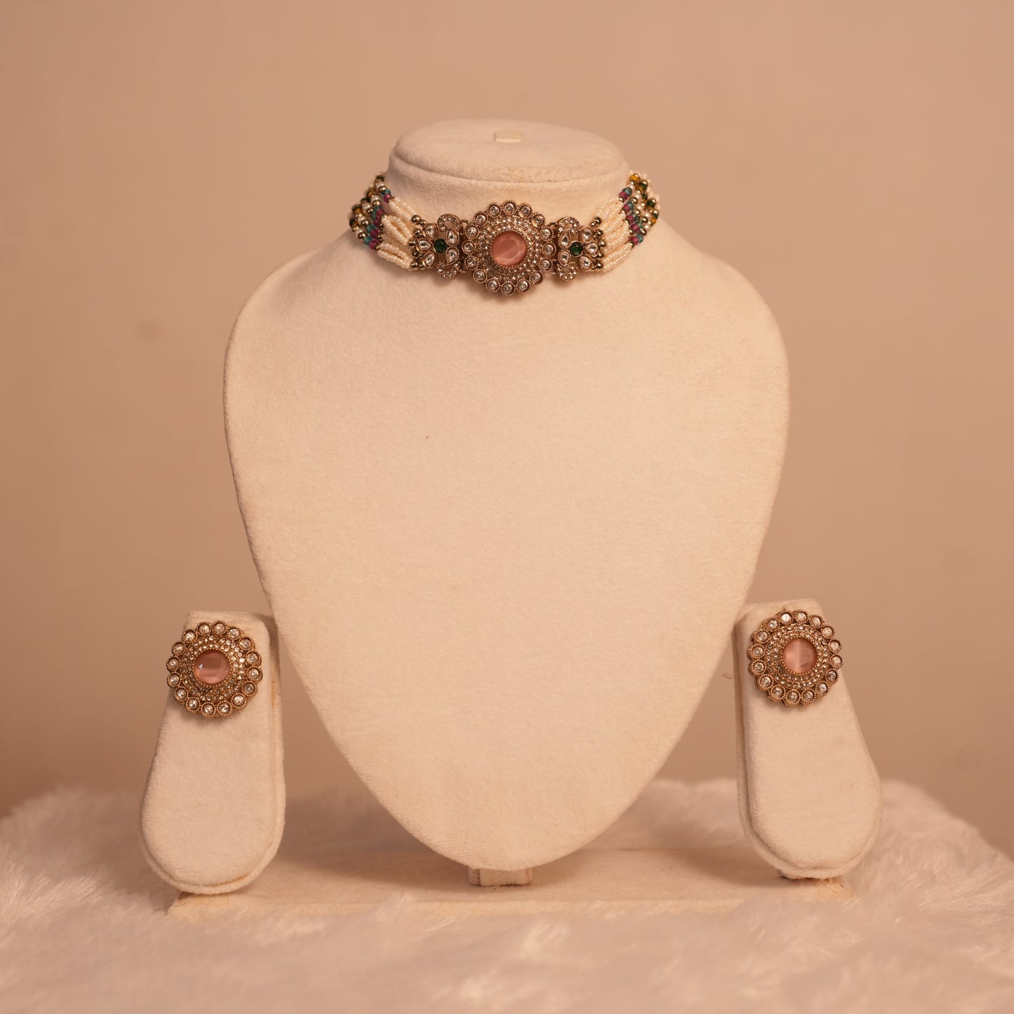 Aurelia Pearl Choker Set