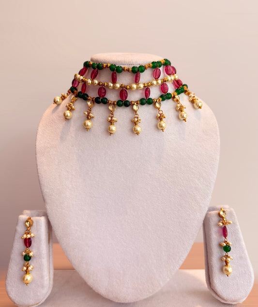 Beaded Heritage Choker Set