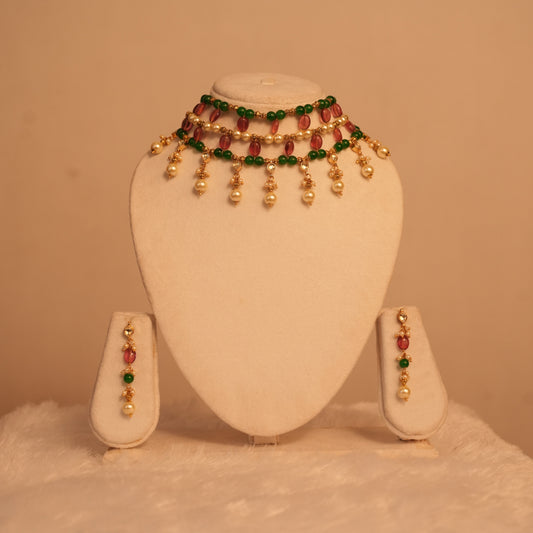 Beaded Heritage Choker Set