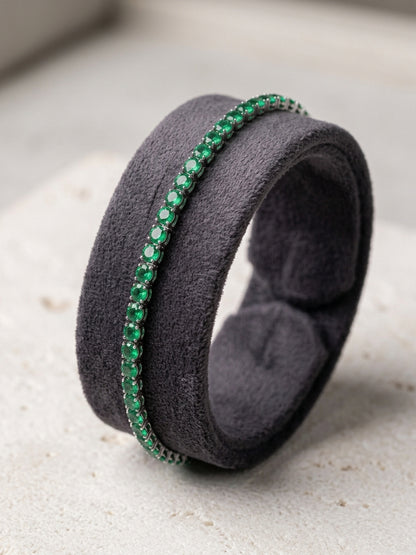 Dream Ripple Grace Tennis Bracelet - Studio shot featuring luxury jewelry design.