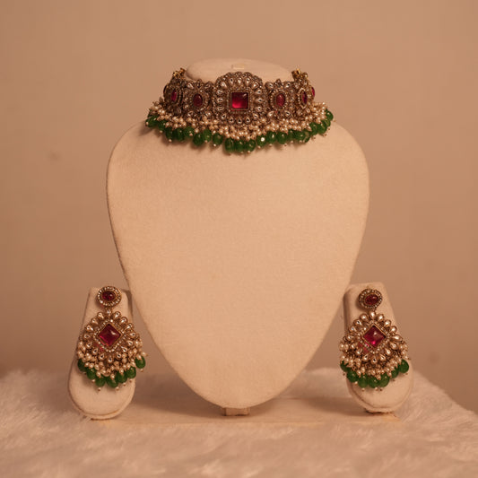 Sitara Vintage Choker Set