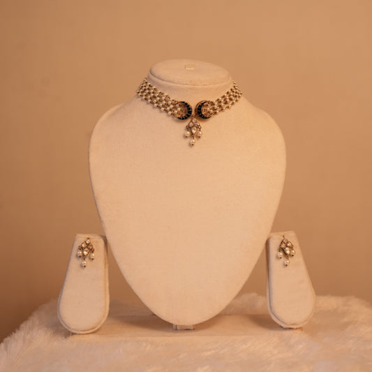 The Neeli Chaand Choker Set